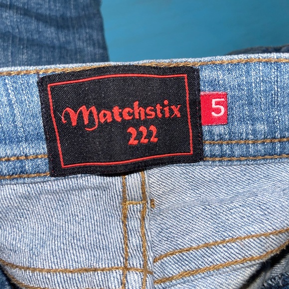 Matchstix Lightwash ripped jeans - Picture 2 of 2